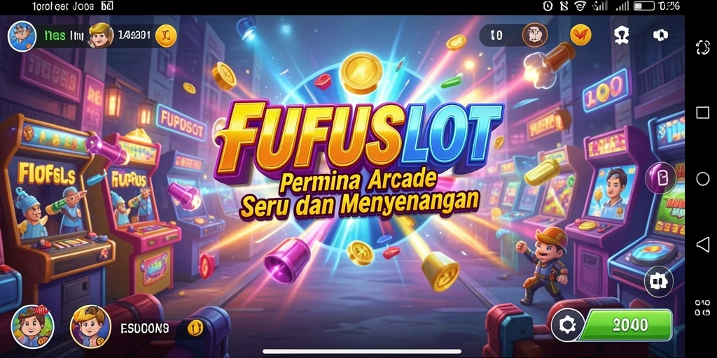 Screenshot gameplay FUFUSLOT menampilkan keseruan permainan Arcade.