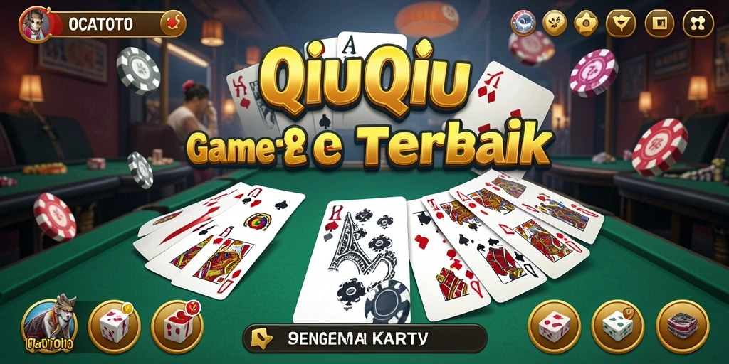 Screenshot gameplay QiuQiu OCATOTO yang menarik dan seru.