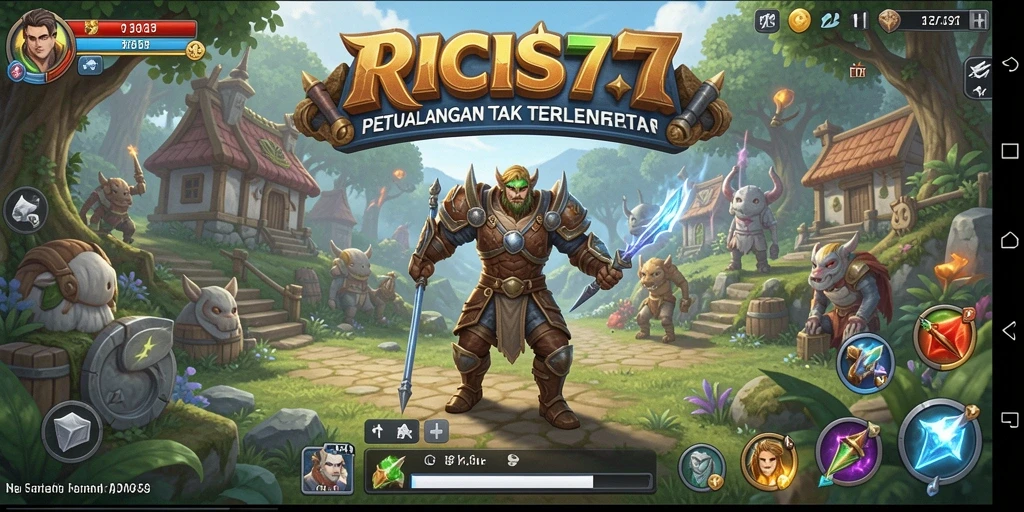 Tampilan gameplay seru dalam RICIS77 dengan aksi RPG yang menarik.