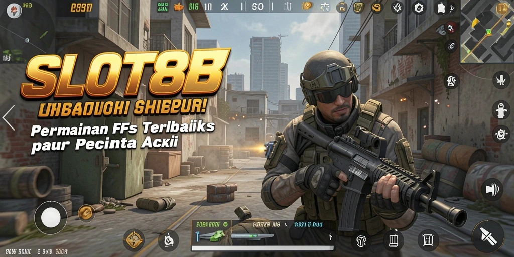 Screenshot utama SLOT88 menunjukkan aksi intense dalam pertempuran FPS.